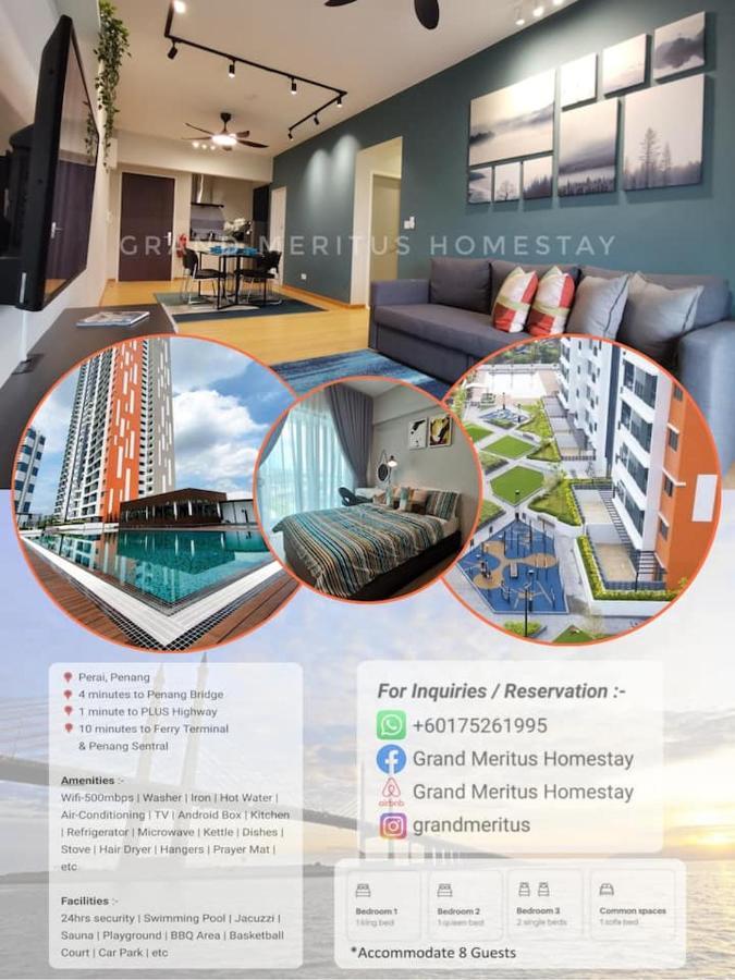 Grand Meritus Homestay @Penang Perai Buitenkant foto